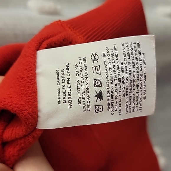 NWT Nike Sportswear Zip Back Sweatshirt Size S - Picture 4 of 5